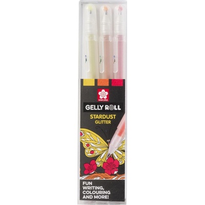 Sakura poxpgbsta3d Gelly Roll Stardust Happy 3 třipytivé barvy