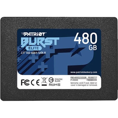 Patriot 2.5 Burst Elite 480GB SATA3 (PBE480GS25SSDR)