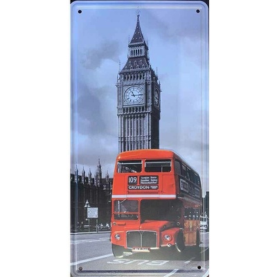 TP Plechová ceduľa - London Big Ben (S)