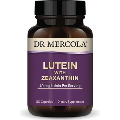 Dr. Mercola lutein a zeaxanthin 30 kapslí