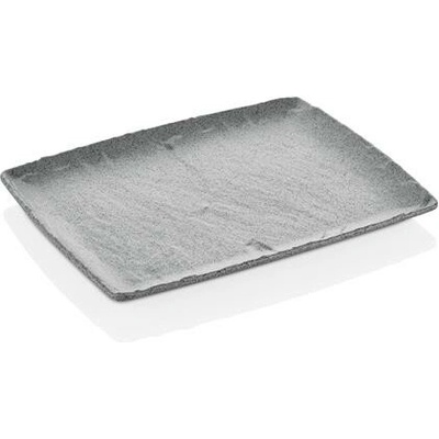 FINE DINE Obdĺžnikový tanier GN 1/2, 265x325x95 mm Rock