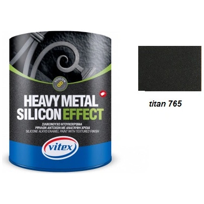 Vitex Heavy Metal Silicon Effect - štrukturálna kováčska farba 765 Titan 2,25L 0560