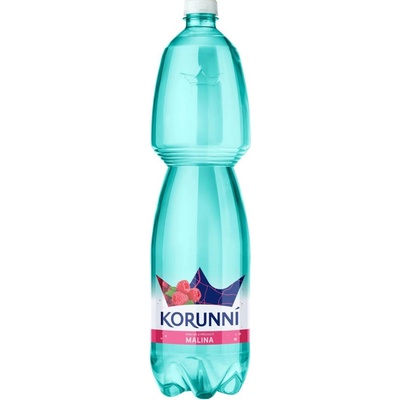 Korunní malina perlivá voda 6 x 1,5 l