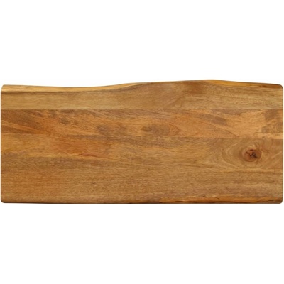 Omaxi 095052 Stolní deska 80 x 40 x 3,8 cm živá hrana mangovníkové dřevo – Zboží Mobilmania