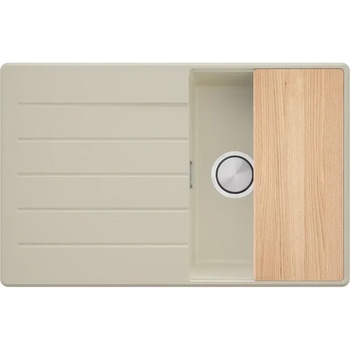 Твоят Стил Бежова кухненска гранитна мивка Копенхаген 780х500 Top 45