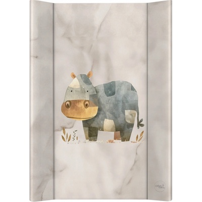 Ceba Baby podložka DVOJHRANNÁ MĚKKÁ BASIC Cosy Hippo 50 x 70 – Zboží Dáma