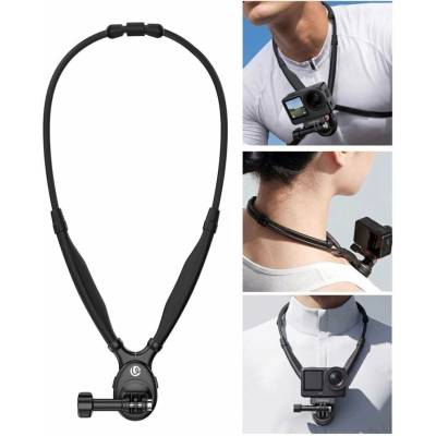 Ulanzi Flexibilní popruh na krk pro GoPro Dji Pov kameru s magnetem 360° / Zj09 SB11987