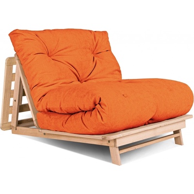 MarLiving rozkládací Layti 01 90 cm z masivu / oranžové