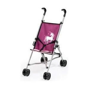 Bayer Doll Stroller Reig Purple Umbrella Unicorn
