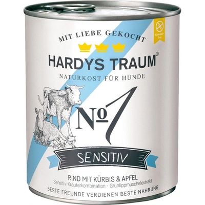 Hardys Traum Sensitiv No.1 s hovězím masem 12 x 800 g