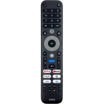 CHiQ L32FM10V, U65M10F, M55QN9G GOOGLE TV - оригинален дистанционен контрол с гласово управление (L32FM10V, U65M10F, M55QN9G GOOGLE TV)