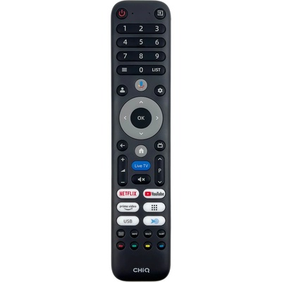 CHiQ L32FM10V, U65M10F, M55QN9G GOOGLE TV - оригинален дистанционен контрол с гласово управление (L32FM10V, U65M10F, M55QN9G GOOGLE TV)
