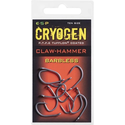 ESP háčky Cryogen Claw Hammer Hooks Barbless vel. 5, 10 ks