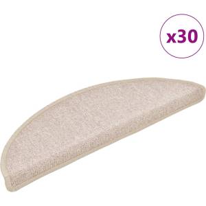 vidaXL Самозалепващи стъпаловидни постелки 30 бр. 56 x 17 x 3 cm (3365739)
