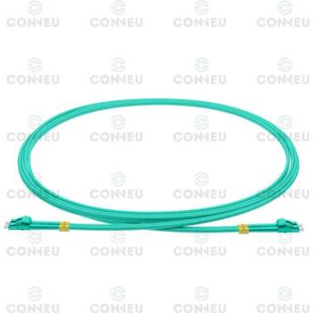 Conneu Оптичен пач кабел, LC-LC мулти мод OM3 дуплекс, 3мм, 3м (CNFJ-LCLCOM3DAQ3mm-3)