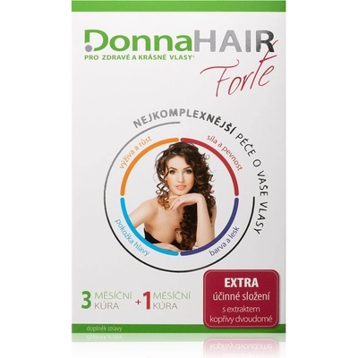 DonnaHair Forte 4měsíční kúra 120 tablet