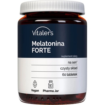 Vitalers Мелатонин Форте 4 mg 60 таблетки | Vitalers (406163 (VIT-0616) VIT)
