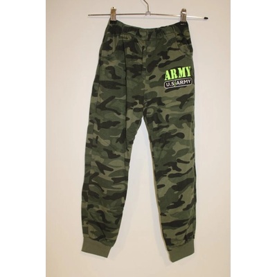 Sezon dětské tepláky Army woodland