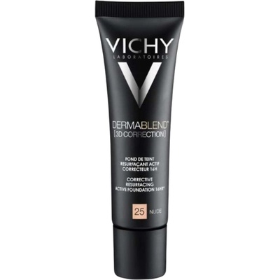 Vichy Dermablend 3D Коригиращ фон дьо тен, №25 Nude, SPF25, 30 ml