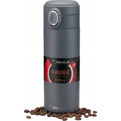 Galicja Hrnek termo Xavier odstíny šedé 400 ml