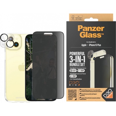 Panzer Калъф и протектори PanzerGlass - UWF Privacy, iPhone 15 Plus (5711724930300)