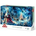 Art Puzzle Пъзел Art Puzzle от 260 части - Дядо Коледа и северното сияние (40267)