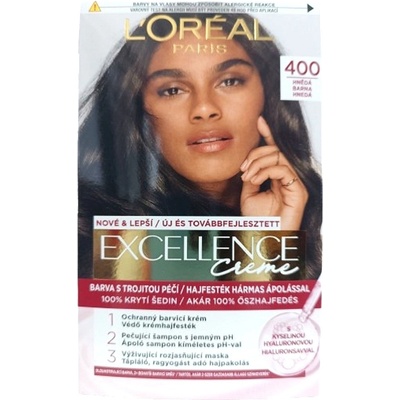 L'Oréal Excellence 400 hnědá 172 ml – Zboží Dáma