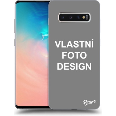 Pouzdro Picasee silikonové Samsung Galaxy S10 Plus G975 - Vlastní design/motiv čiré