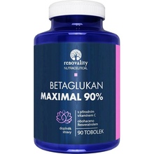 Renovality Betaglukan 90% MAXIMAL s Vitamínom C 90 kapsúl