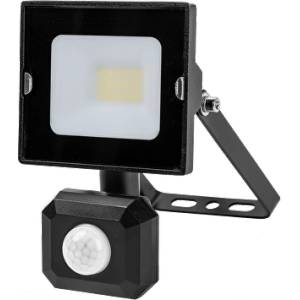 UltraLux Led ПРОЖЕКТОР slim pir СЕНЗОР ip44 220v-240v ac 120° 10w 4000k (spdr1040)
