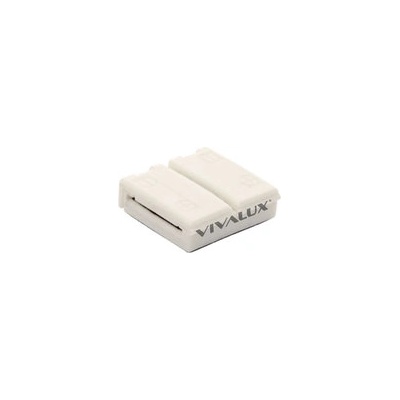 VIVALUX КОНЕКТОР ЗА LED ЛЕНТА RGB VIVALUX СРЕДЕН ТВЪРДА ВРЪЗКА 12V 10мм 14x16x5мм 2бр (VIV003900)