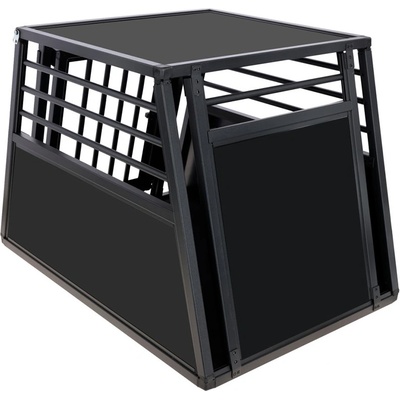 Trasportino Per Animali KERBL Vacation - Alluminio 77x55x50 Cm | Per Auto, Viaggi | Grigio Grafite - Foto 2