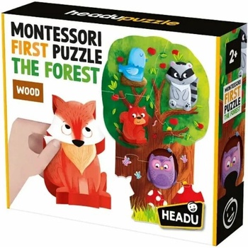 HEADU EN: Montessori Moje první puzzle Les