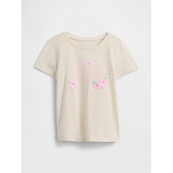 GAP Детска тениска с логото на GAP GAP | Bezhov | Момичешки | 12-18 месеца