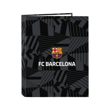 F. C. Barcelona Папка с пръстени F. C. Barcelona Black Черен A4 26.5 x 33 x 4 cm