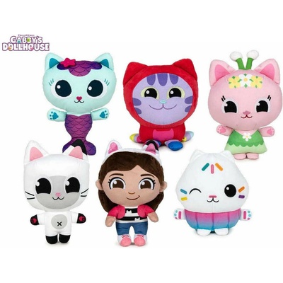 Mikro Trading Plyšové figúrky Gabininho magického domčeka DJ 25 cm Catnip