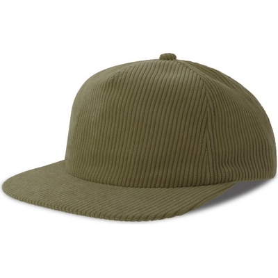 Atlantis Headwear K Severny 5 panelová manšestrová COT33030755099 olive Olivová