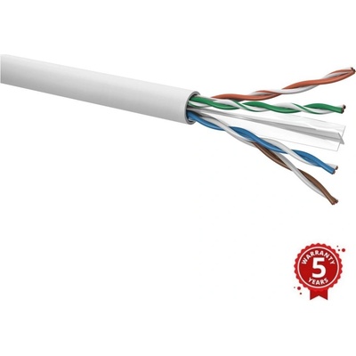 Solarix SXKD-6-UTP-PVC UTP, Cat6, drát, PVC, box, 100m – Zboží Živě