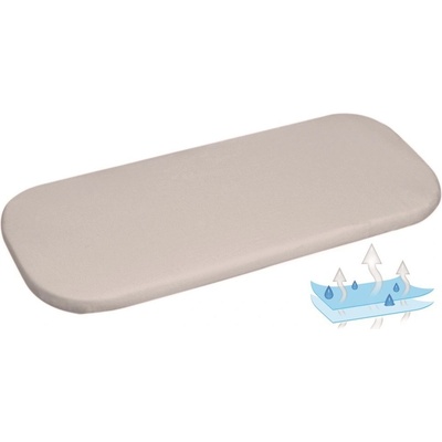 Baby Matex Nepromokavé prostěradlo bavlna Piccolo šedé 40/50x80/90