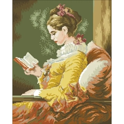 Момиче с книга 37/46 см