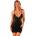 Obsessive Maderris Chemise & Thong Black XS/S
