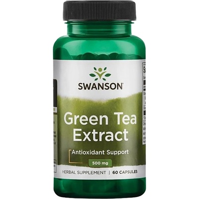 Swanson Green Tea Extract 500 mg [60 капсули]