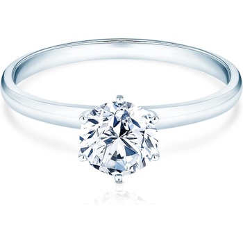 SAVICKI Годежен пръстен savicki: бяло злато, диамант