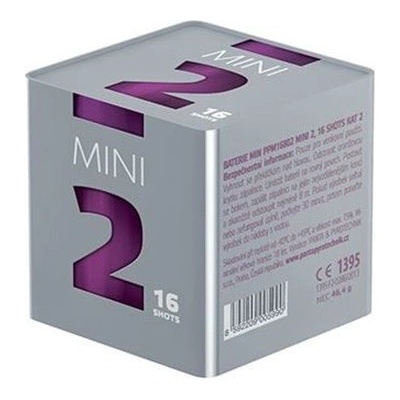 Kompaktný ohňostroj Mini 2 16 ran 14 mm