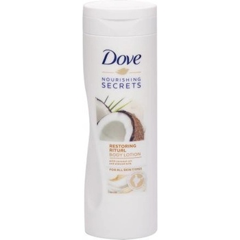 Dove Nourishing Secrets Restoring Ritual tělové mléko (Coconut Oil and Almond Milk) 400 ml