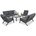 Garden Point Градински мебели Braga Coffee 7 Garden Point антрацит (GAP327-COF7)