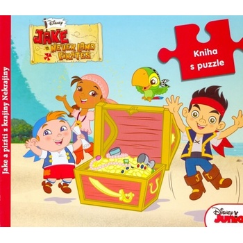 Jake a piráti z krajiny Nekrajiny Kniha s puzzle