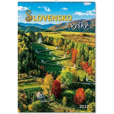 Nástenný Slovensko z výšky 2027
