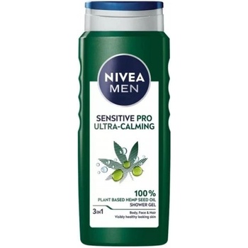 Nivea Men Sensitive Pro Ultra Calming - Душ гел за мъже с екстракт от коноп 500мл