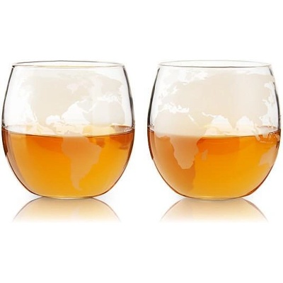Viski (САЩ) Комплект от 2 бр. чаши за уиски viski globe - 350 мл (viski 9039)